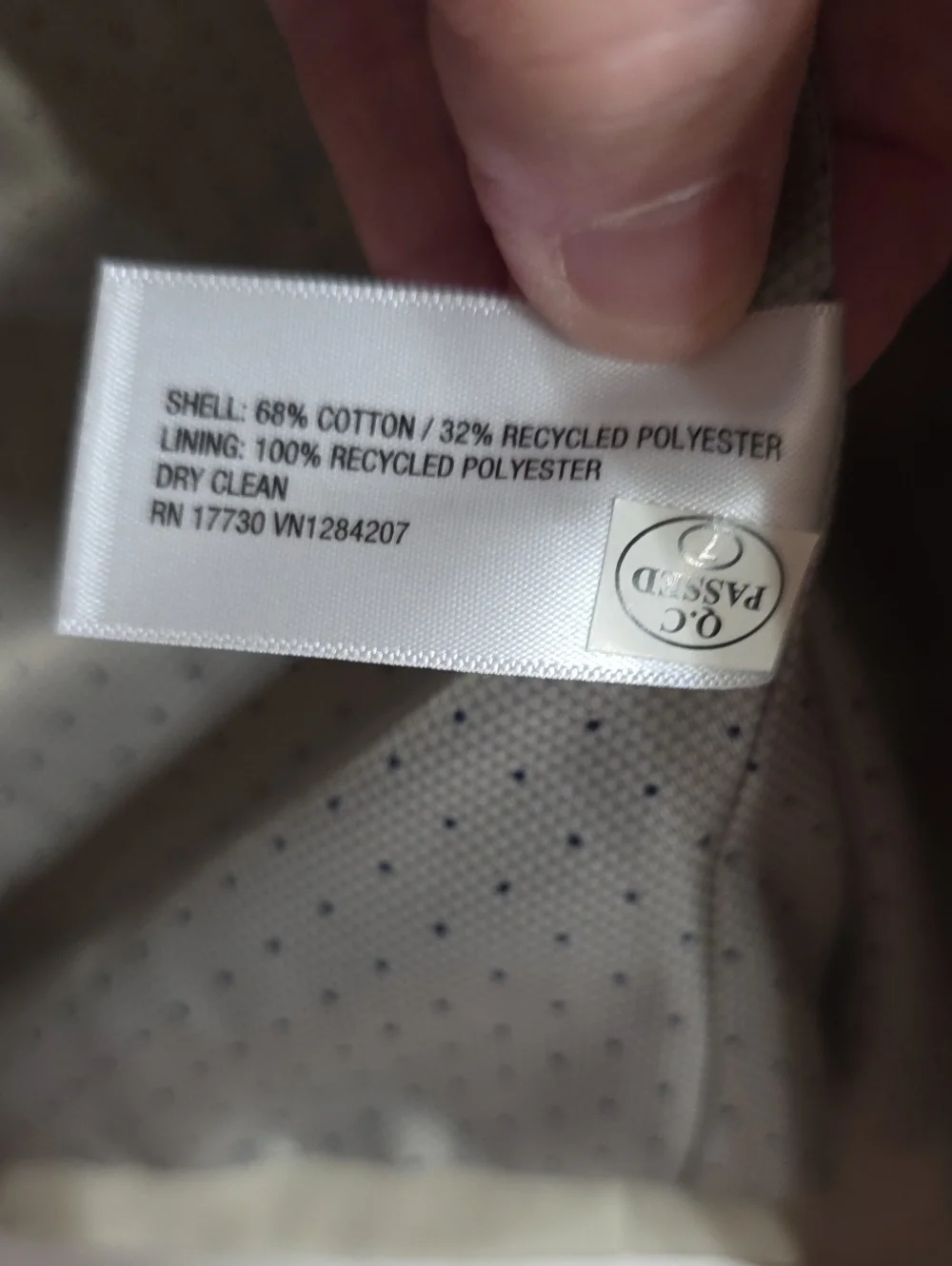 Cat & Jack Boy's Cotton Blazer Light Tan Pockets Lined Church Sz 16 EUC
